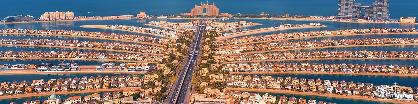 Palm Jumeirah form above