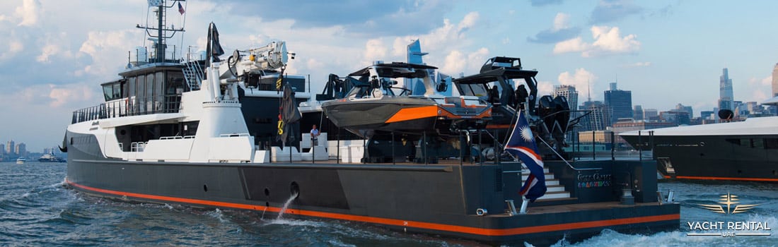 gene chaser yacht in sea