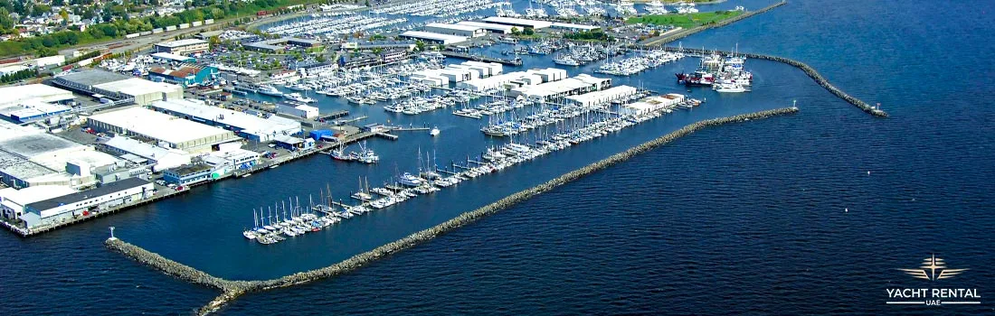 Bellingham yacht club view from top