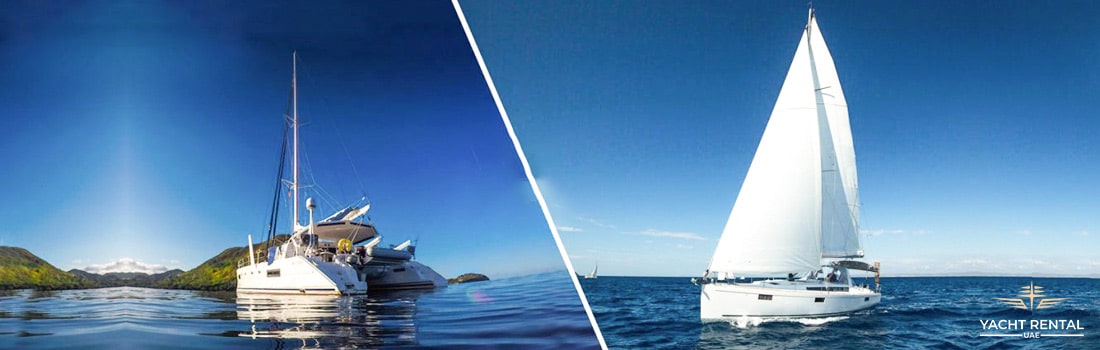 Difference between catamaran and yacht