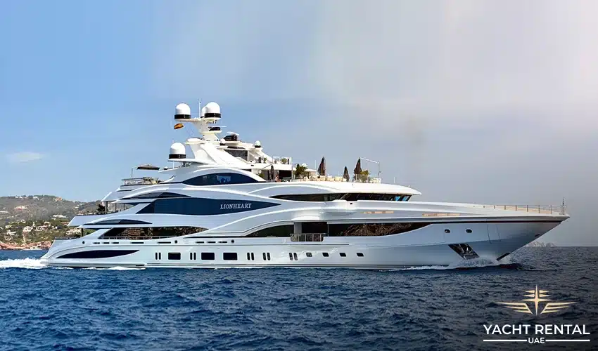 who owns the luxurious lionheart yacht