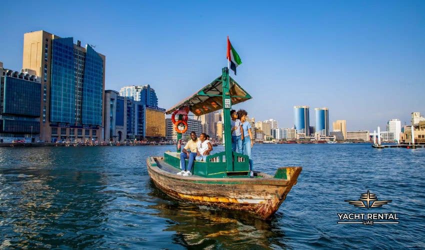 How to Go to Dubai Creek Harbour by Boat or Abra