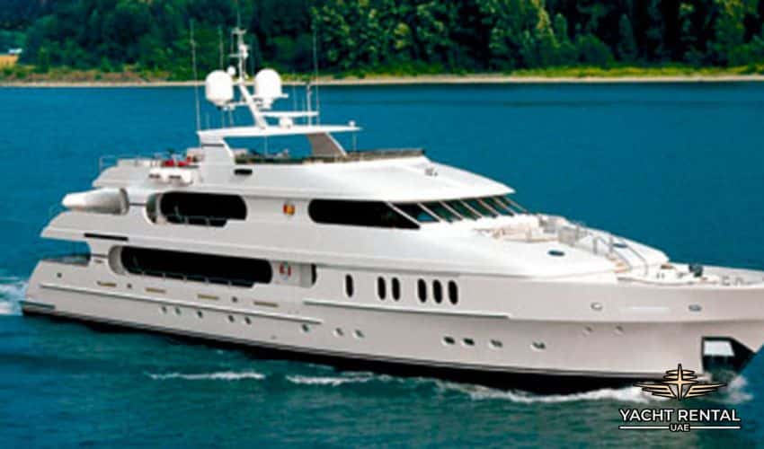 Technical specifications of Tiger Woods Yacht