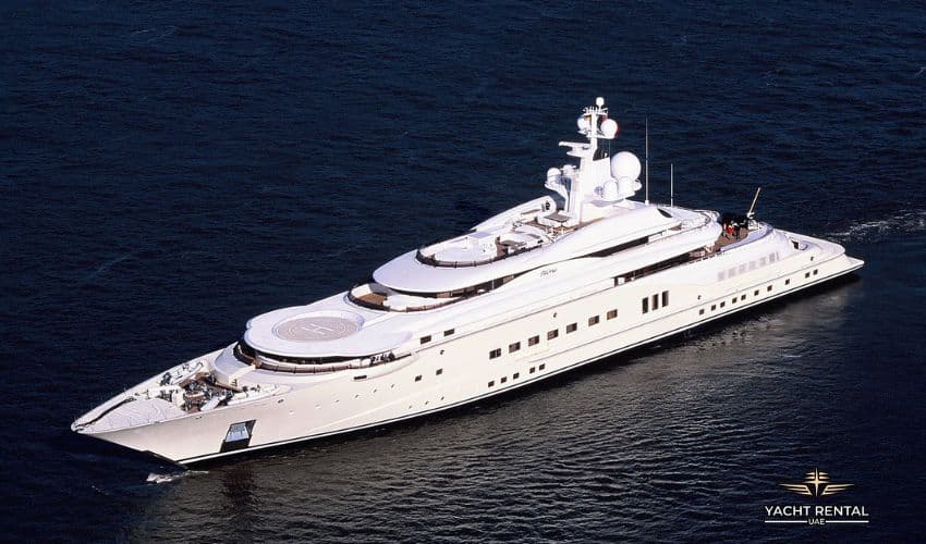 Biggest boat in the world and the largest Yacht is Azzam