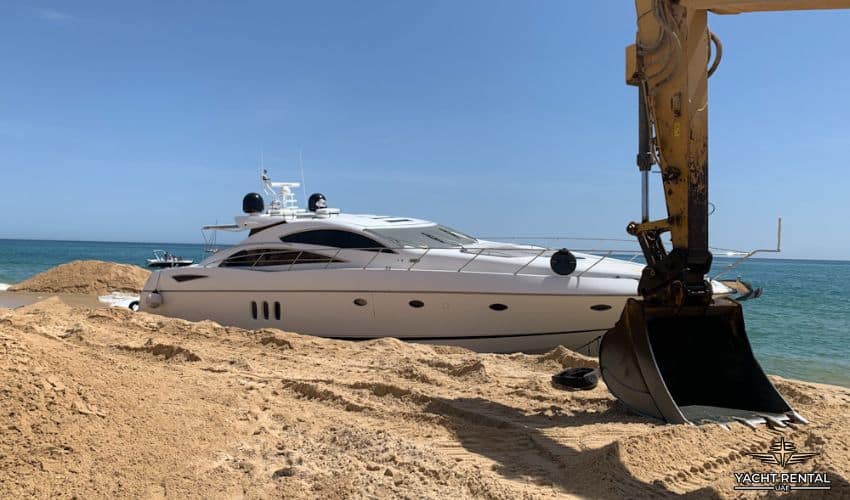 What to Do First When Your Boat Runs Aground at High Speed